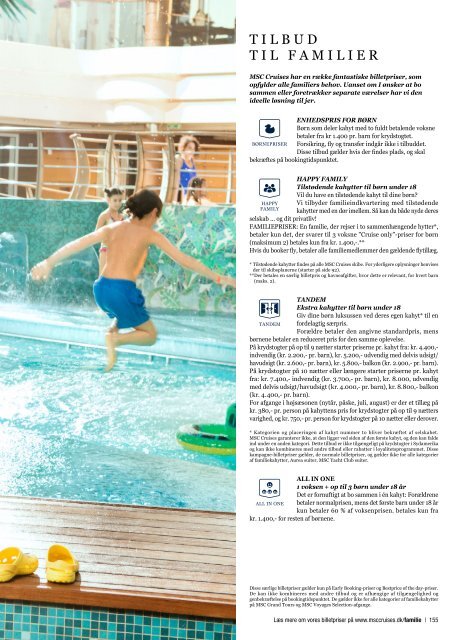 MSC Cruises hovedkatalog