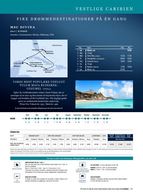 MSC Cruises hovedkatalog