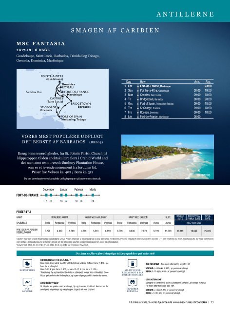 MSC Cruises hovedkatalog