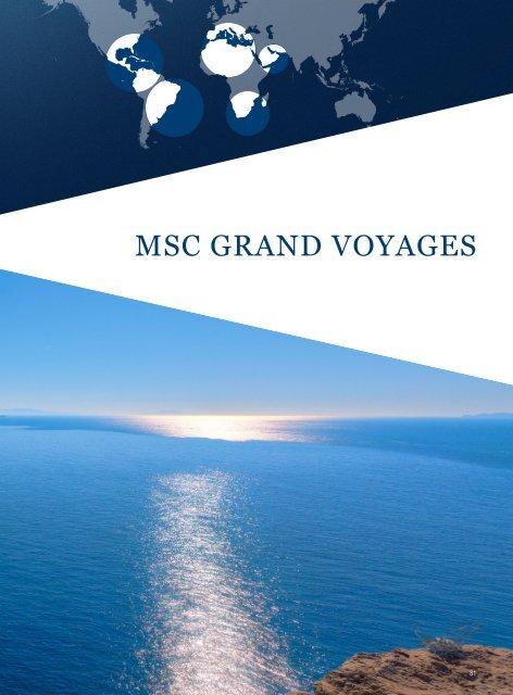 MSC Cruises hovedkatalog