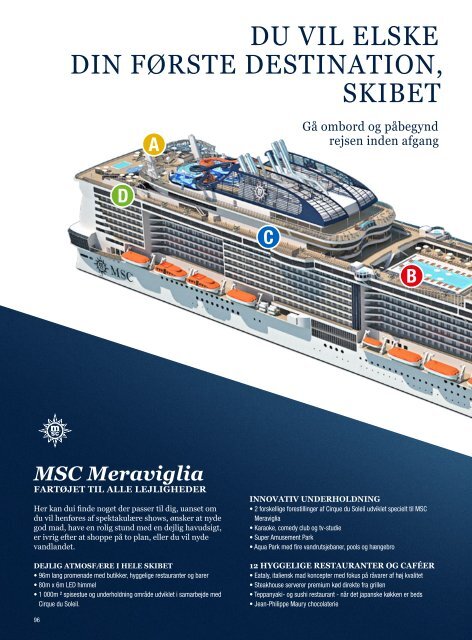 MSC Cruises hovedkatalog