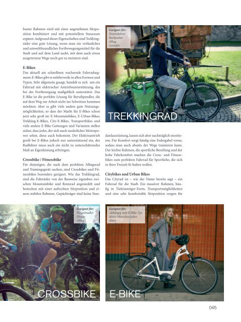 BIKE&CO - Das Magazin für Spaß und Freude am Radfahren - Ausgabe 01/2017