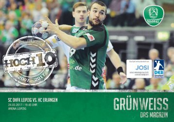 GRÜNWEISS – das Magazin der DHfK-Handballer – Heft 13 – Saison 2016/17