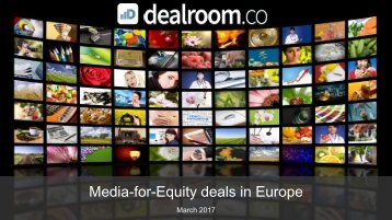 Media-for-Equity deals in Europe