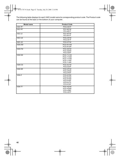 Sony VGN-AW11M - VGN-AW11M Documenti garanzia Finlandese