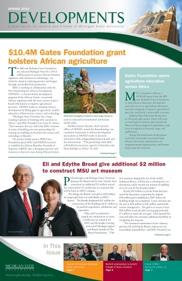 10.4M Gates Foundation grant bolsters African agriculture