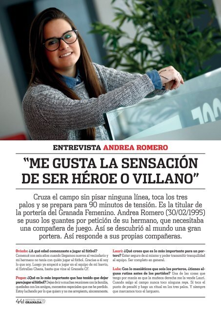 Revista Oficial del Granada CF. Número 86
