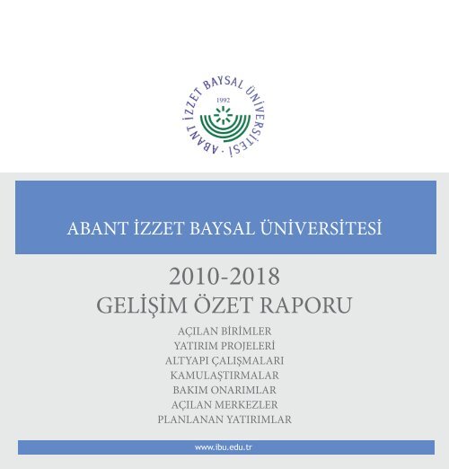 Gelişim Özet Raporu