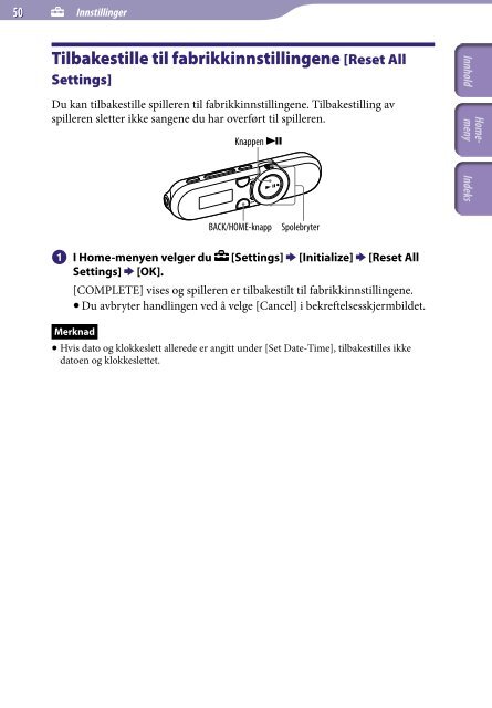 Sony NWZ-B152F - NWZ-B152F Consignes d&rsquo;utilisation Norv&eacute;gien