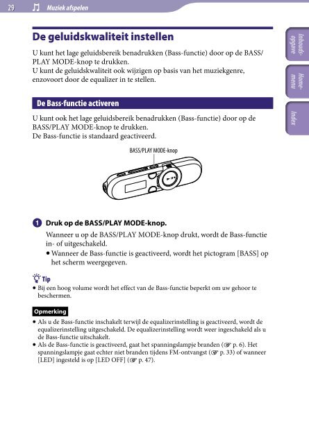 Sony NWZ-B152F - NWZ-B152F Consignes d&rsquo;utilisation N&eacute;erlandais