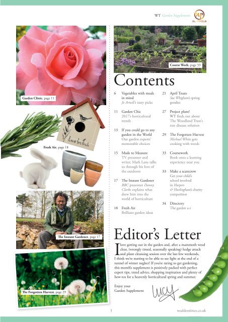 Wealden Times | WT182 | April 2017 | Gardens supplement inside