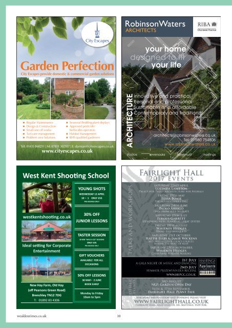 Wealden Times | WT182 | April 2017 | Gardens supplement inside