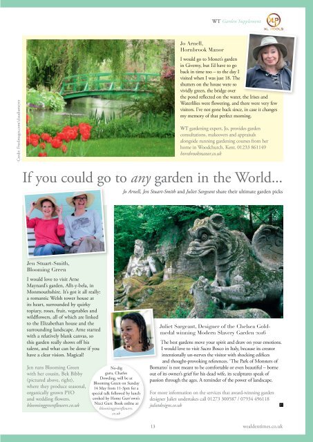 Wealden Times | WT182 | April 2017 | Gardens supplement inside