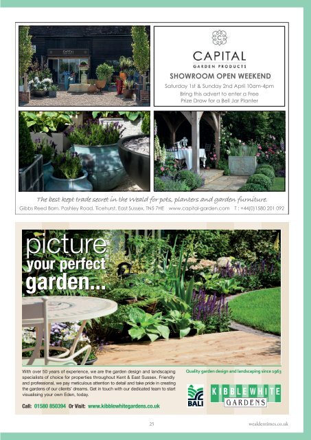 Wealden Times | WT182 | April 2017 | Gardens supplement inside