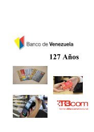 127 Años banco de venezuela