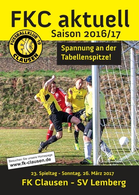 FKC Aktuell - 23. Spieltag - Saison 2016/2017