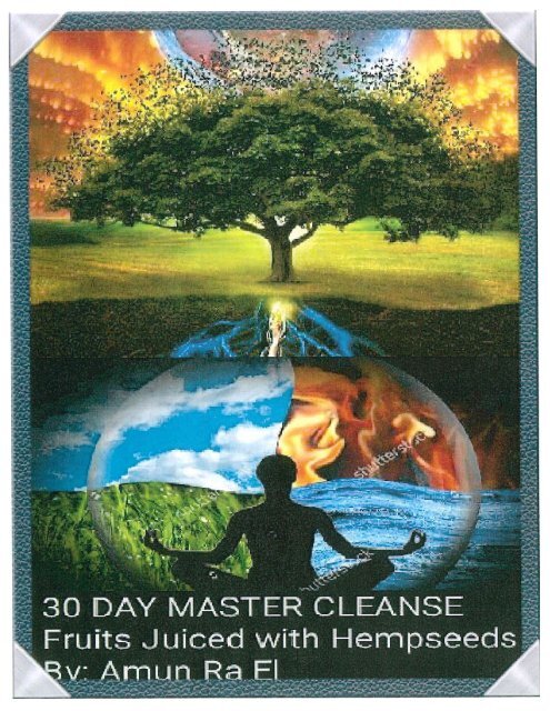 30 DAY MASTER CLEANSE TO HEAL DIABETES