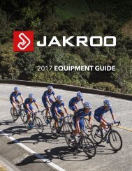 JAKROO 2017 EQUPIMENT GUIDE