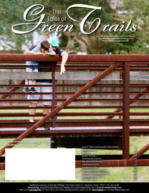 Green Trails 2 April 2017