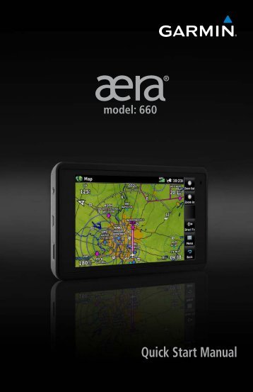 Garmin aeraÂ® 660 - Quick Start Manual