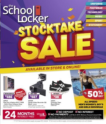 The School Locker Catalogue