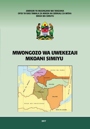 MWONGOZO WA UWEKEZAJI MKOANI SIMIYU