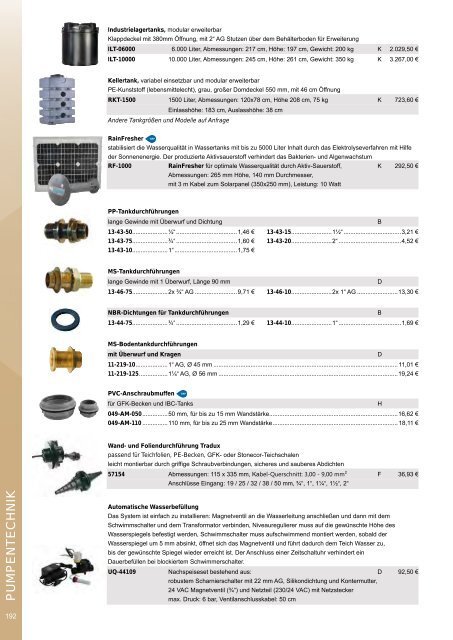 aquatechnik Gesamtkatalog 2023/2024