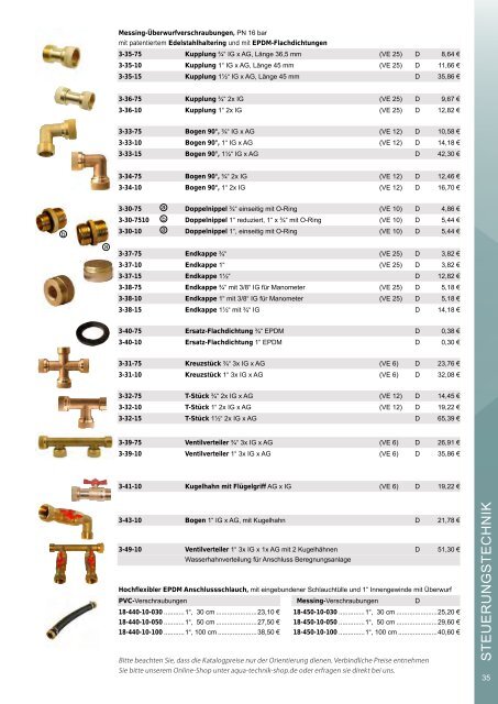 aquatechnik Gesamtkatalog 2023/2024