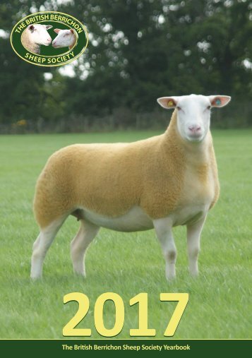 Online British Berrichon Sheep Society Yearbook 2017