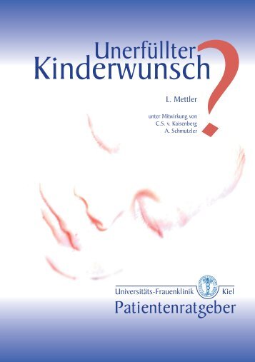 Unerfüllter Kinderwunsch? - Kinderwunschzentrum der Uni Kiel