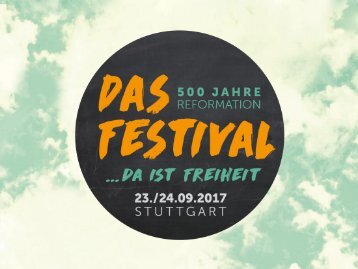 DAS FESTIVAL - Präsentation