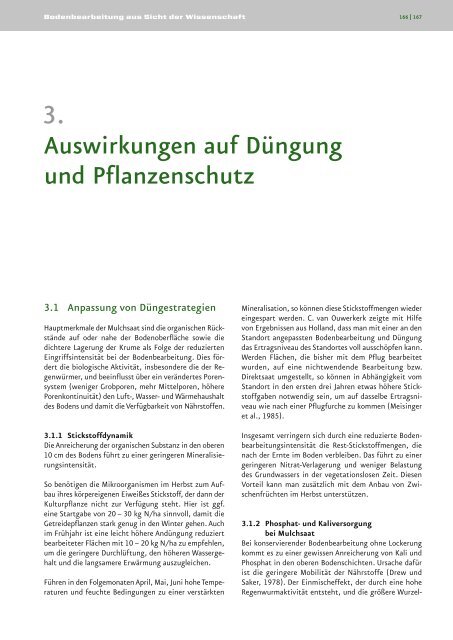 Intelligenter Pflanzenbau Teil II.3 - Auswirkungen auf Düngung und Pflanzenschutz.