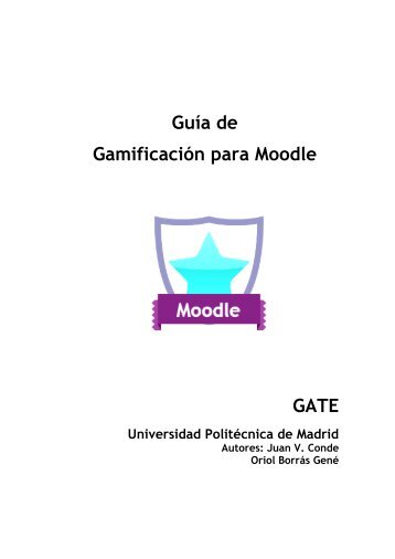 Guía de Gamificación para Moodle GATE