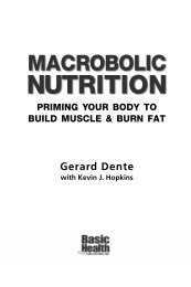 Macrobolic Nutrition - Bodybuilding.com