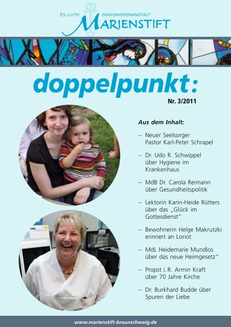 doppelpunkt: - ev.-luth. Diakonissenanstalt Marienstift Braunschweig