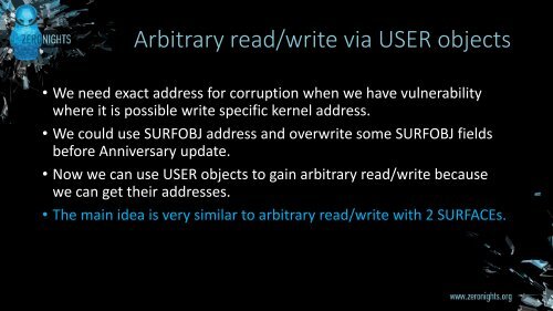 LPE vulnerabilities exploitation on Windows 10 Anniversary Update