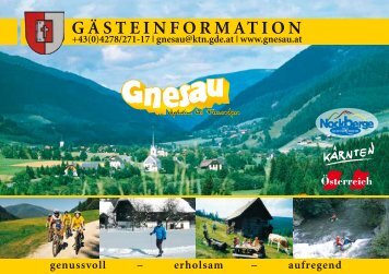 Camping Hobitsch Camping – Sport – Natur pur - Gemeinde Gnesau