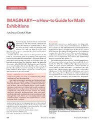 IMAGINARY—a How-to Guide for Math Exhibitions