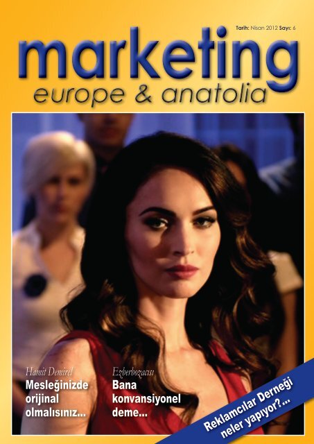 marketing europe & anatolia Sayı: 006