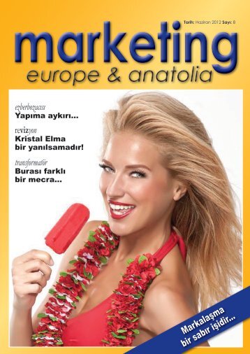 marketing europe & anatolia Sayı: 008
