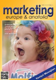 marketing europe & anatolia Sayı: 015