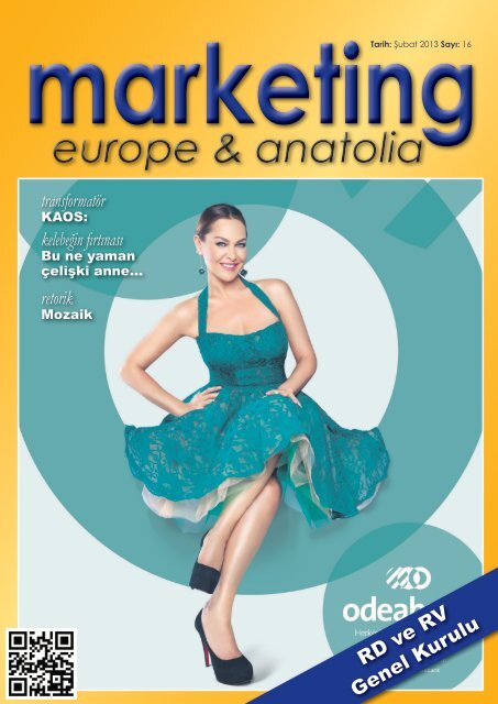 marketing europe & anatolia Sayı: 016
