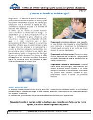 Info 063 SSO Conoces los beneficios de beber agua