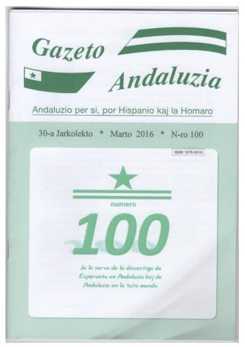 GAZETO ANDALUZIA n-ro 100
