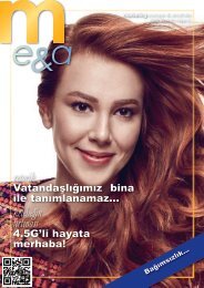 marketing europe & anatolia Sayı: 051