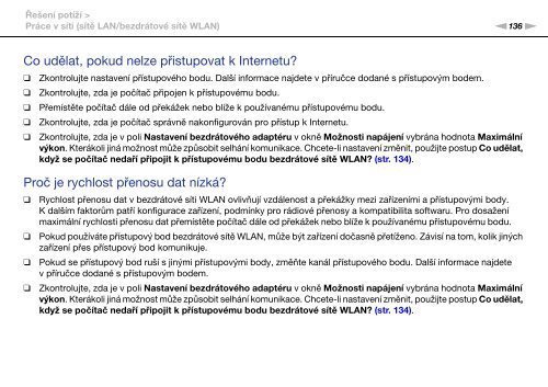 Sony VPCEB2Z1R - VPCEB2Z1R Mode d'emploi Tch&egrave;que