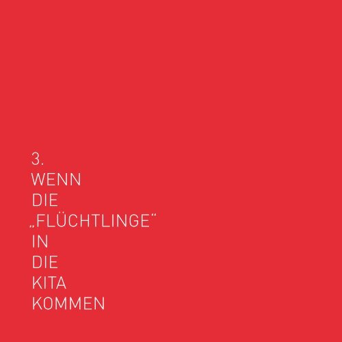 IST DIE KITA EIN SCHUTZRAUM VOR GESELLSCHAFT UND POLITIK?