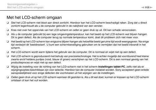 Sony VPCEB1A4E - VPCEB1A4E Istruzioni per l'uso Olandese