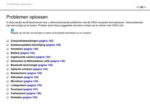 Sony VPCEB1A4E - VPCEB1A4E Istruzioni per l'uso Olandese