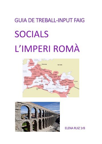 L&#039;IMPERI ROMÀ-SOCIALS FAIG